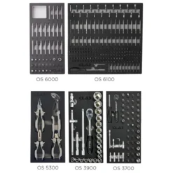 Servante atelier 7 tiroirs 388 outils CLAS - EG 1430