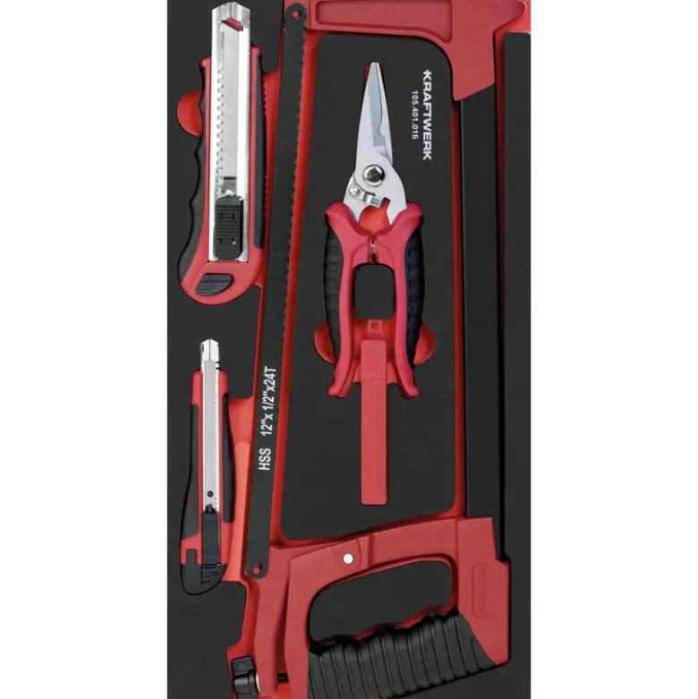Servante d'atelier BT LINE BT700 7 tiroirs 189 pièces KRAFTWERK 102.381.517