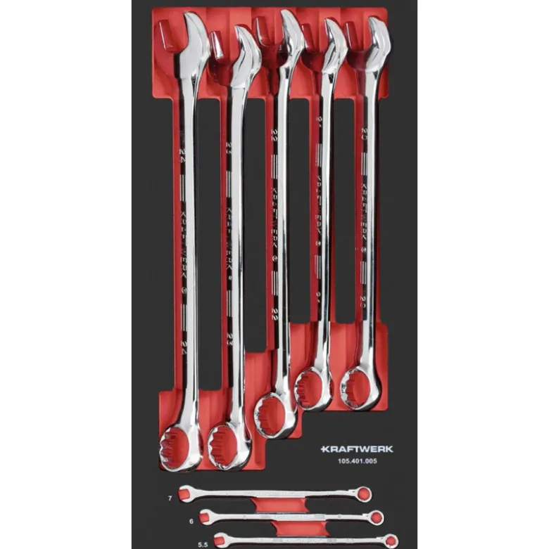 Servante d'atelier BT LINE BT700 8 tiroirs 143 pièces KRAFTWERK 102.118.101