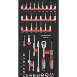 Servante d'atelier BT LINE BT700 8 tiroirs 143 pièces KRAFTWERK 102.118.101