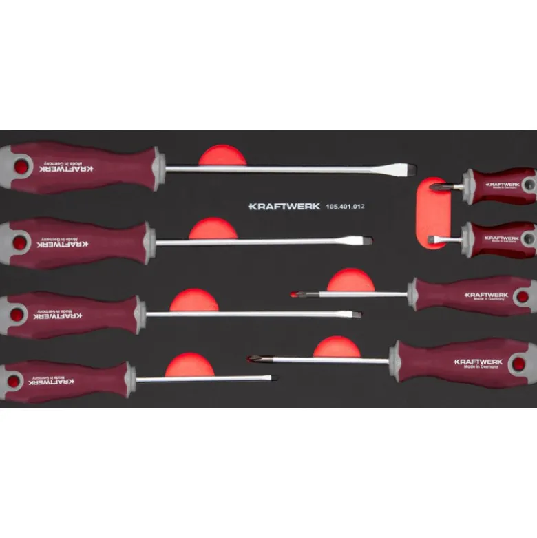 Servante d'atelier BT LINE BT700 8 tiroirs 242 pièces KRAFTWERK 102.470.515