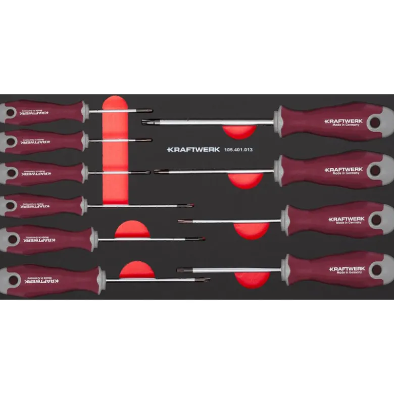Servante d'atelier BT LINE BT700 8 tiroirs 242 pièces KRAFTWERK 102.470.515