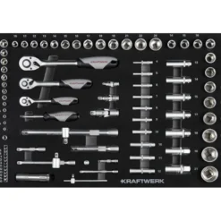 Servante d'Atelier BT700 8 Tiroirs BASIC 351 Pièces Kraftwerk - 102.118.107