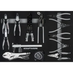 Servante d'Atelier BT700 8 Tiroirs BASIC 351 Pièces Kraftwerk - 102.118.107