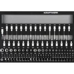 Servante d'Atelier BT700 8 Tiroirs BASIC 351 Pièces Kraftwerk - 102.118.107