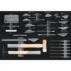 Servante d'atelier LT700 LINE, 7 tiroirs, 259 pièces KRAFTWERK - 102.107.214
