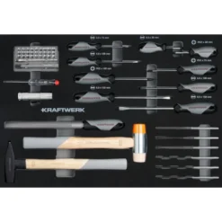 Servante d'atelier LT700 LINE, 7 tiroirs, 259 pièces KRAFTWERK - 102.107.214