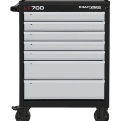 Servante d'Atelier LT700 - 7 Tiroirs équipée de 301 Outils KRAFTWERK - 102.107.204
