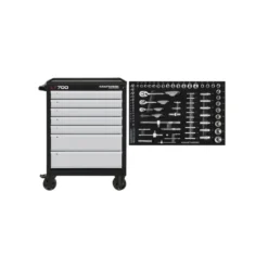 Servante d'atelier LT700 7 tiroirs, 87 pièces KRAFTWERK - 102.107.215