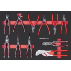 Servante d'atelier Pro line PT1000 7 tiroirs 261 outils KRAFTWERK 102.517.006