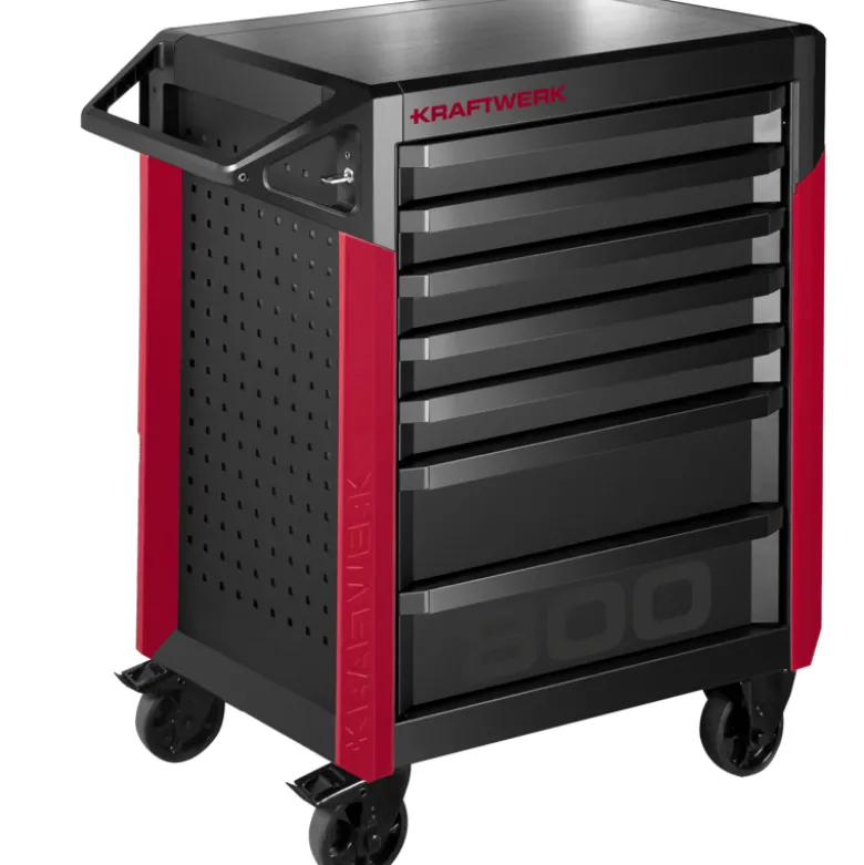 Servante d'Atelier PT800 7 Tiroirs PRO 278 Pièces Kraftwerk - 102.417.011