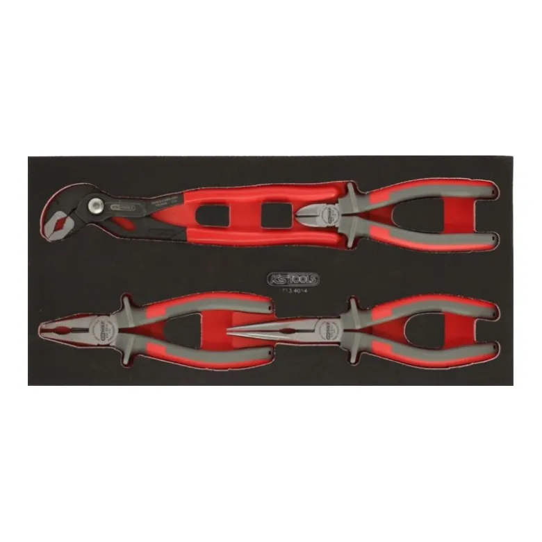 Servante d’atelier RACING 7 tiroirs, 224 outils - KS Tools - 855.7224-P