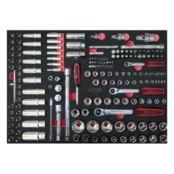 Servante d’atelier RACING 7 tiroirs, 224 outils - KS Tools - 855.7224-P