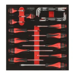 Servante d’atelier RACING 7 tiroirs, 224 outils - KS Tools - 855.7224-P