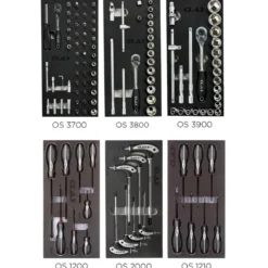 Servante d'atelier 7 tiroirs 446 outils CLAS - EG 1450