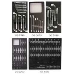 Servante d'atelier 7 tiroirs 446 outils CLAS - EG 1450