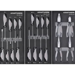Servante LT700 BASIC 5 tiroirs + Composition 150 outils KRAFTWERK - 102.105.206