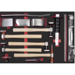Servante LT700 3 tiroirs + Composition 119 outils KRAFTWERK - 102.103.201