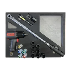 Servante 30n - 6 tiroirs - grise - mecanique - 242 outils SAM - CPP-242PM