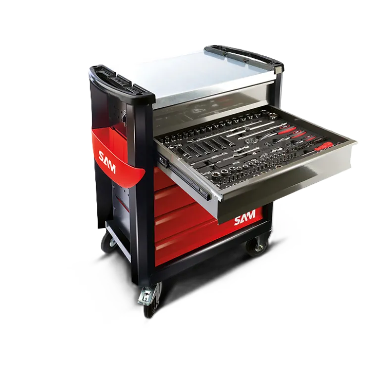 Servante 30N - 6 Tiroirs - 239 Outils - Mécanique Sam Outillage - Cpp-239Pm