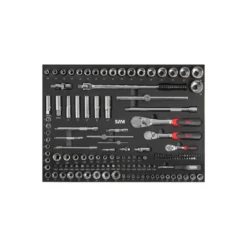 Servante 30N - 6 Tiroirs - 239 Outils - Mécanique Sam Outillage - Cpp-239Pm