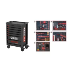 Servante Power édition limitée 2026 7 tiroirs 236 outils KS TOOLS - 826.7234F