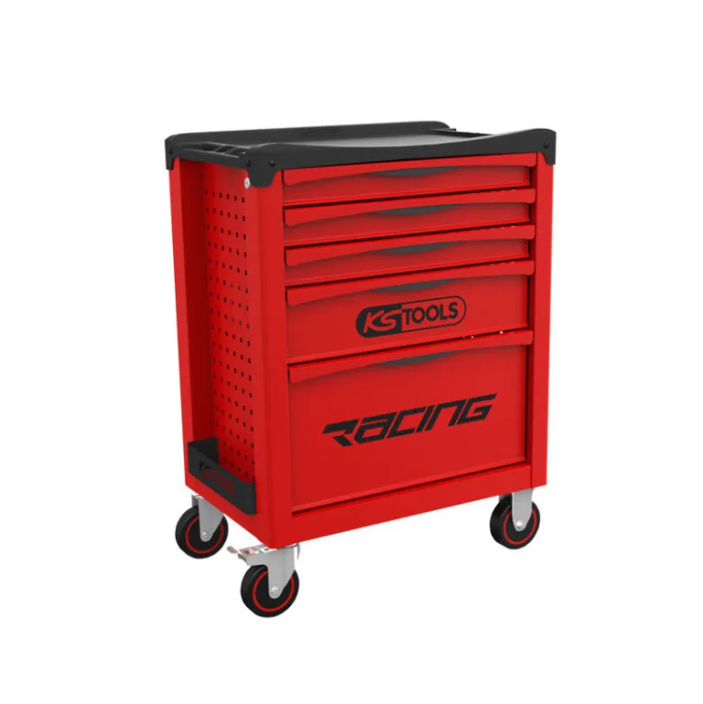 Servante RACING 5 tiroirs + composition 84 pièces KS TOOLS 855.5084