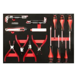 Servante RACING 5 Tiroirs Équipée de 264 Outils KS Tools - 855.5134