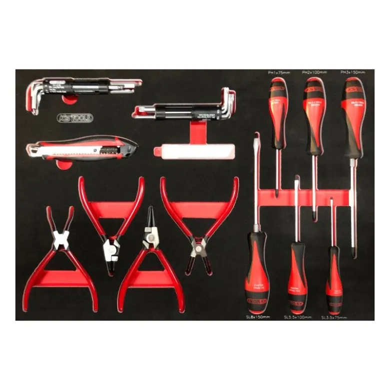 Servante RACING 5 Tiroirs Équipée de 264 Outils KS Tools - 855.5134