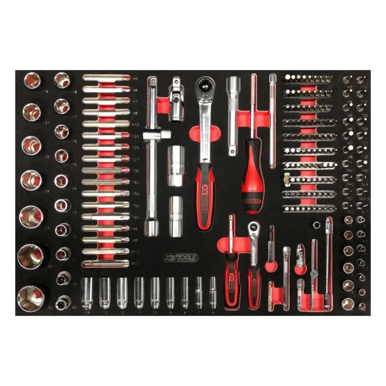 Servante RACING 5 Tiroirs Équipée de 264 Outils KS Tools - 855.5134