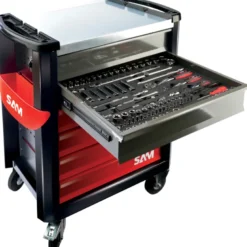 Servante Servi-630N - 224 Outils Maint. Indust. Mod. Mousse SAM Outillage - CPP-224PM1