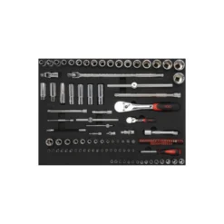Servante Servi-630N - 6 Tiroirs - 200 Outils - Maintenance Industrielle Sam Outillage - Cpp-200M4