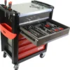 Servante Servi-630N - 6 Tiroirs - 221 Outils - Mécanique Automobile Sam Outillage - Cpp-221Ms