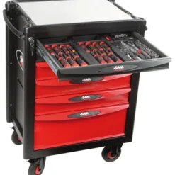 Servante Servi-640 - 6 Tiroirs - 200 Outils - Maintenance Industrielle Sam Outillage - Cpp-200Sv4