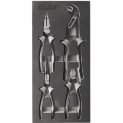 Servante 4 tiroirs + caisson pl 235 outils CLAS EG 4247