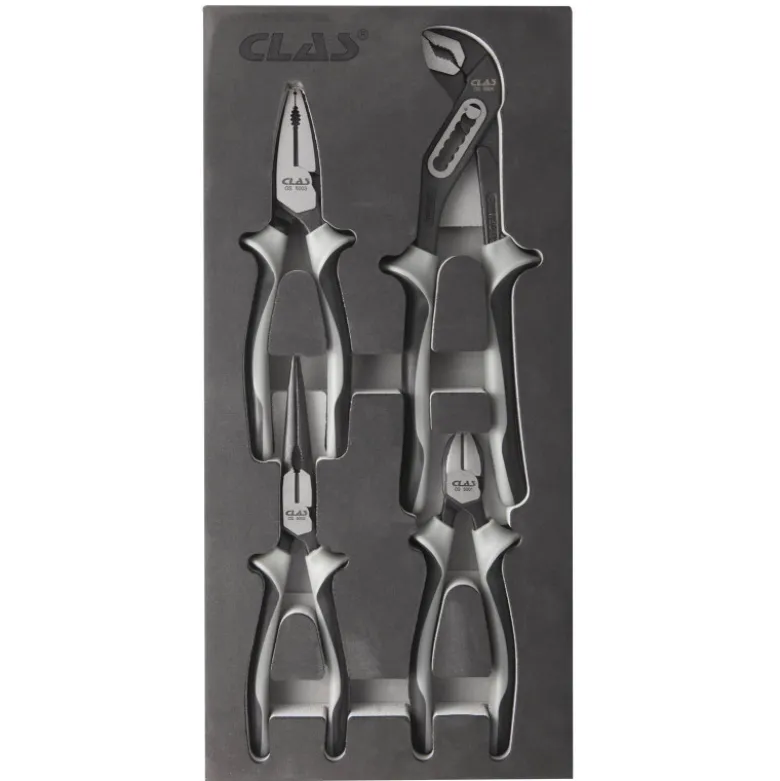Servante 4 tiroirs + caisson pl 235 outils CLAS EG 4247