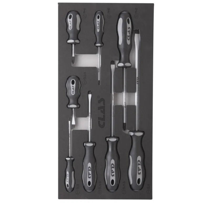 Servante 4 tiroirs + caisson pl 235 outils CLAS EG 4247