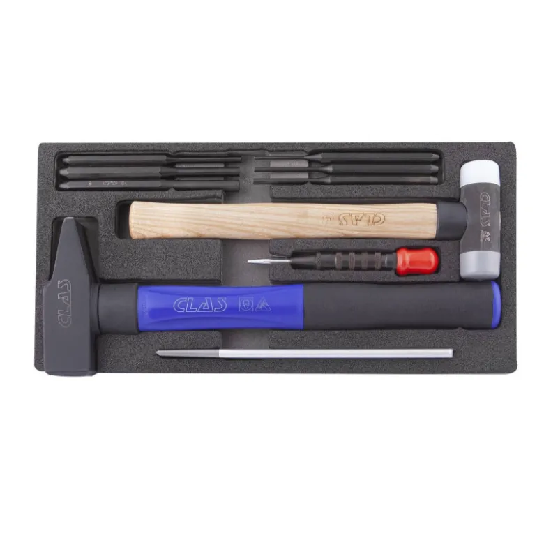 Servante 4 tiroirs + caisson pl 235 outils CLAS EG 4247