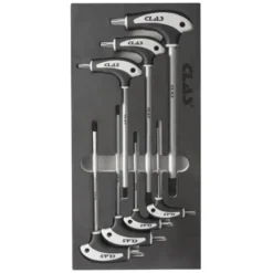 Servante 4 tiroirs + caisson pl 235 outils CLAS EG 4247