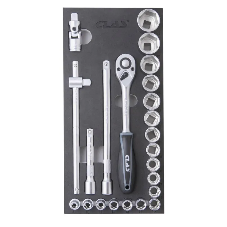 Servante 4 tiroirs + caisson pl 235 outils CLAS EG 4247