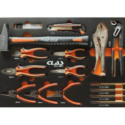 Servante 7 tiroirs + 274 outils CLAS - EG 1310BL