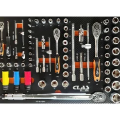 Servante 7 tiroirs + 274 outils CLAS - EG 1310BL