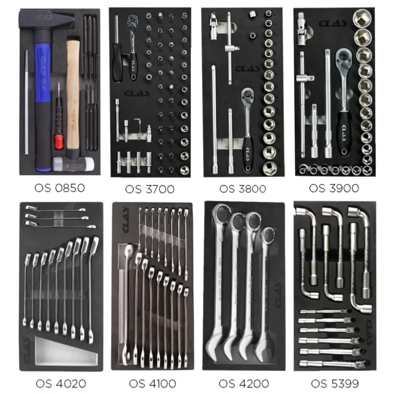 Servante 4 tiroirs 435 outils CLAS - EG 1480