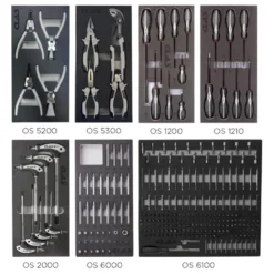 Servante 4 tiroirs 435 outils CLAS - EG 1480