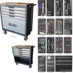Servante 4 tiroirs 435 outils CLAS - EG 1480