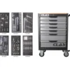 Servante 7 tiroirs + 154 outils CLAS EG 7154