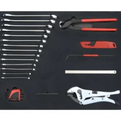 Servante 41 - 6 Tiroirs - 200 Outils - Maintenance Industrielle Sam Outillage - 416-200M