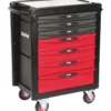 Servante 40 - 7 Tiroirs - Plateau Aluminium Sam Outillage - Servi-740
