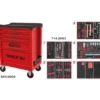 Servante 5 Tiroirs RACING EDITION + Composition 283 outils KS TOOLS 855.5283