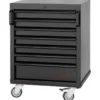 Servante 7 Tiroirs à Roulettes MOBILIO BLK Kraftwerk - 3964-15-BLK